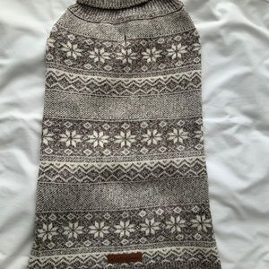 Eddie Bauer dog sweater
